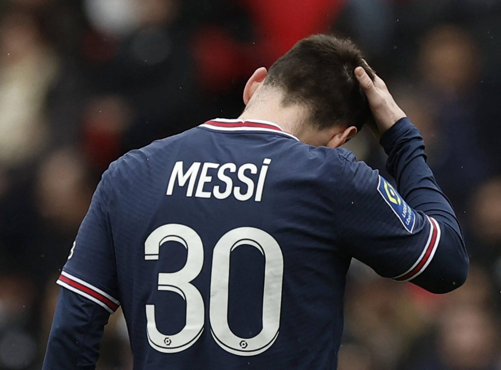 Why was Messi booed in the PSG game? Image Credits:- New York Post.