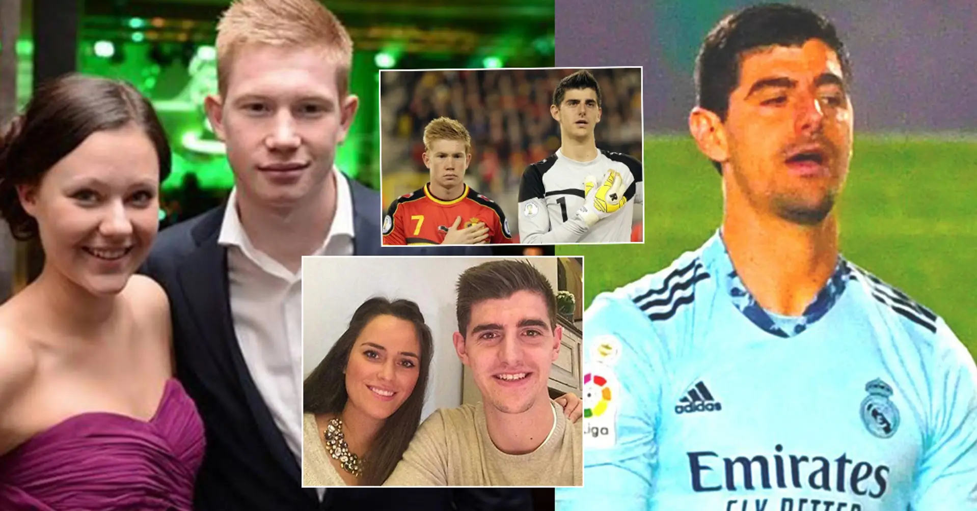 Why are Kevin de Bruyne and Courtois enemies? Image Credits:- Tribuna.