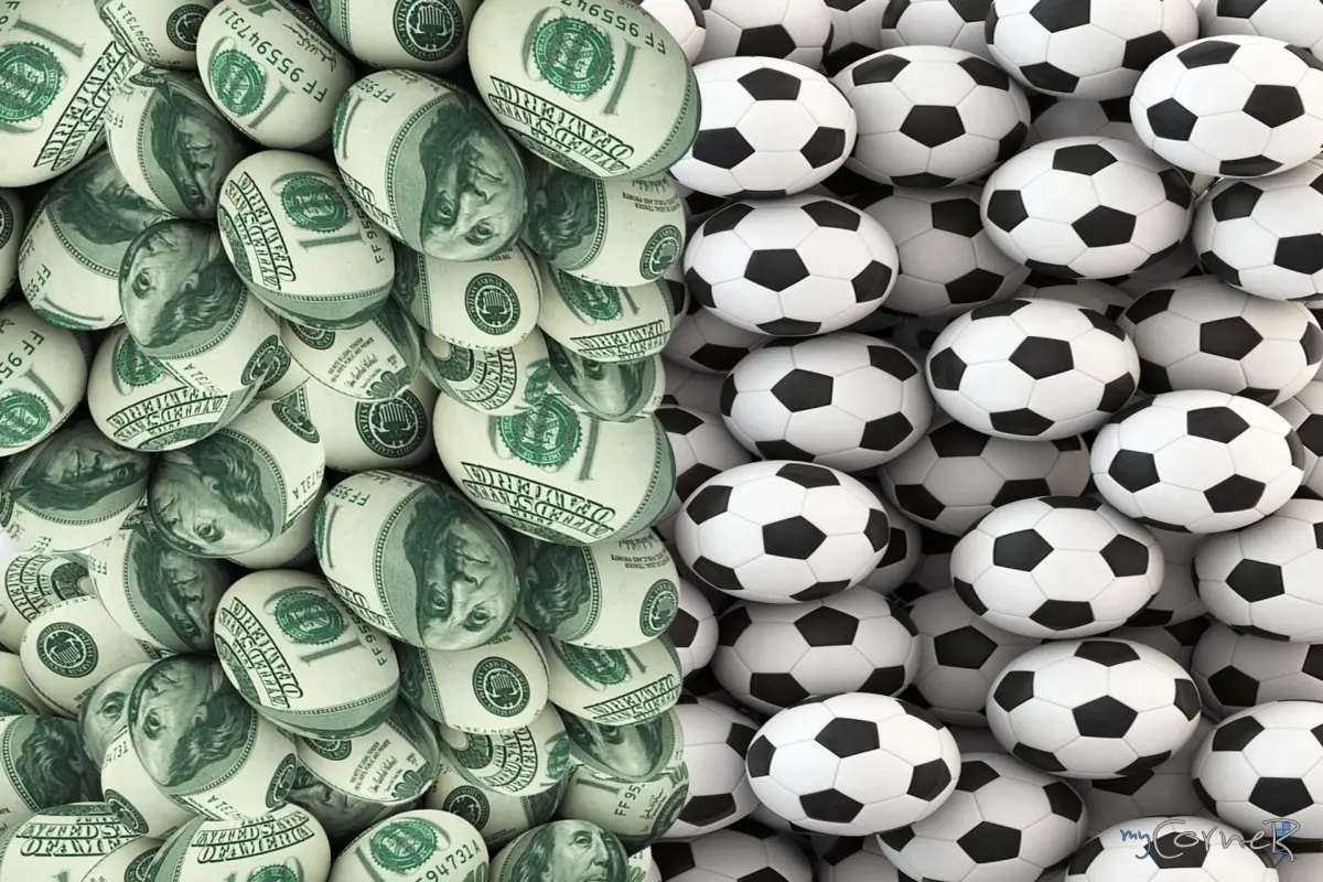 The Influence of Money in Modern Football. Image Credits:- Chronis Angelidis.