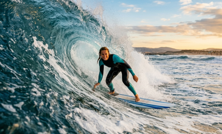 How to learn surfing